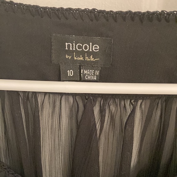 Nicole Miller Sheer Blouse - Picture 2 of 7